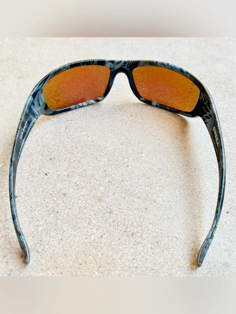 WILEY X OMEGA Polarized Mirror Lens Wrap Around Sunglasses WX Z87-2+